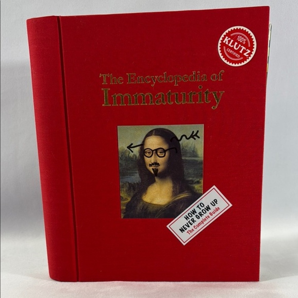 Great Book The Encyclopedia of Immaturity Book**